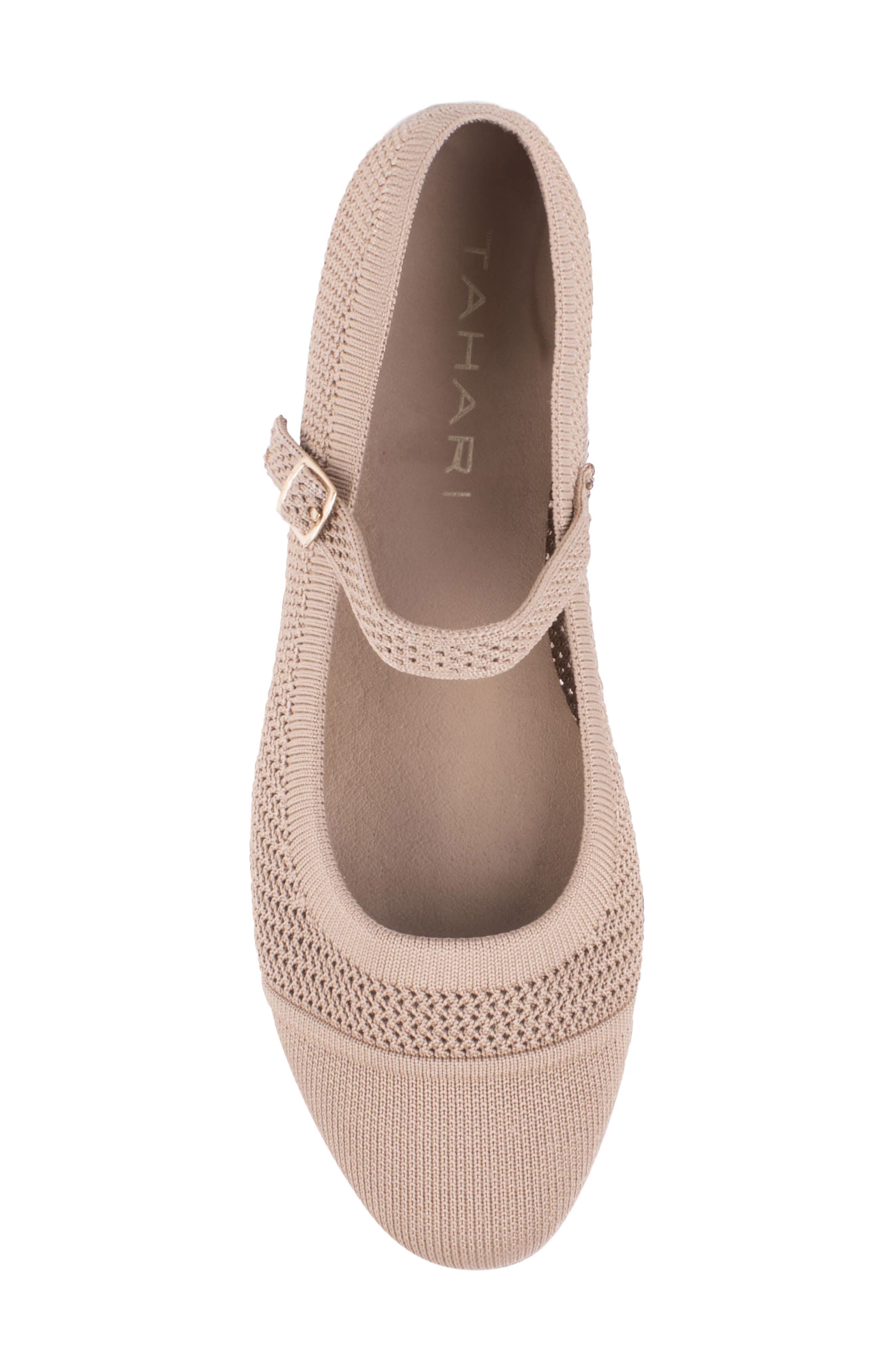 Dubai Mary Jane Flat, Alternate, color, CAMEL