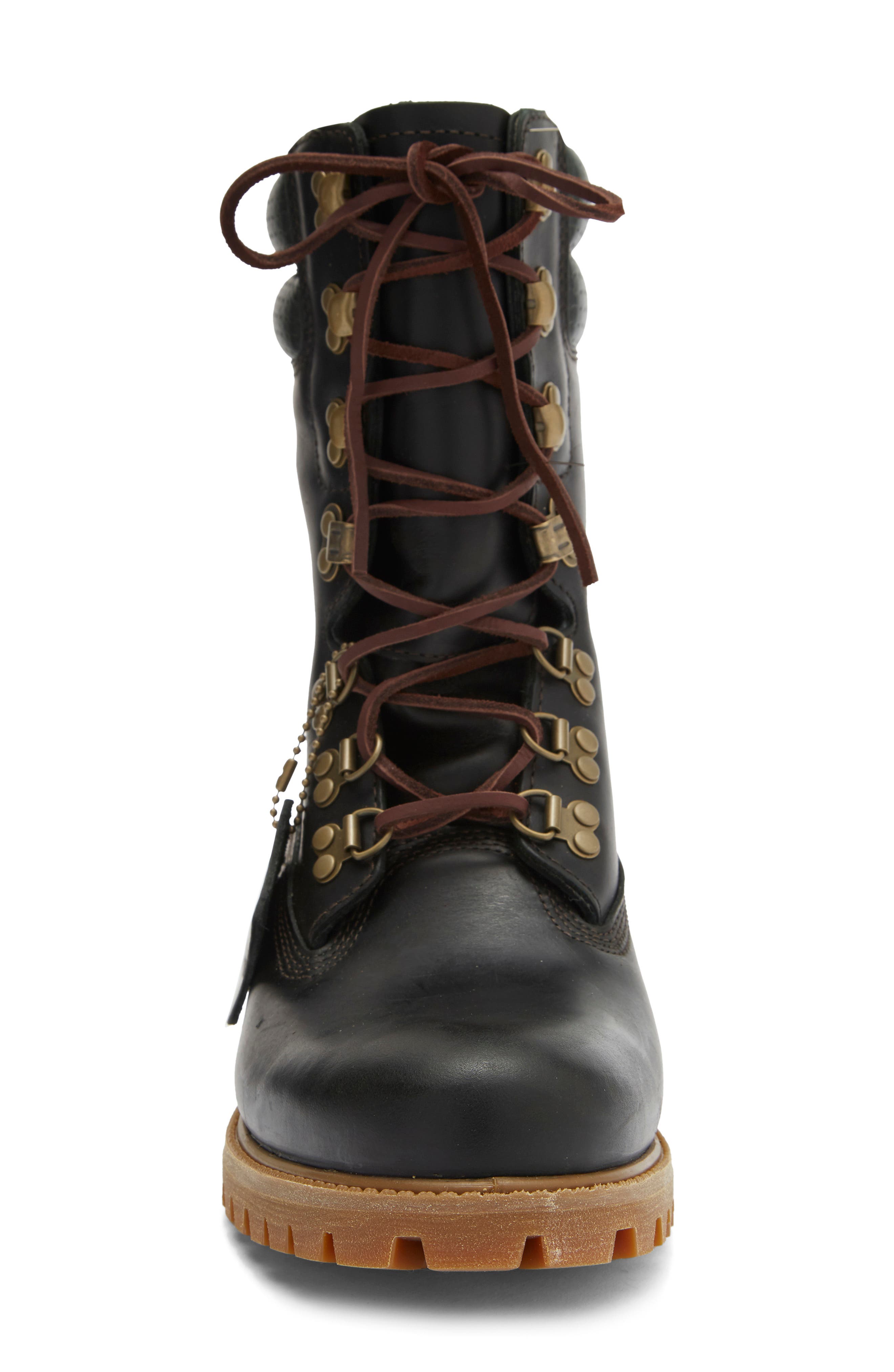 Timberland Emerald Woods Waterproof Super Boot, Alternate, color, Dark Green Full Grain