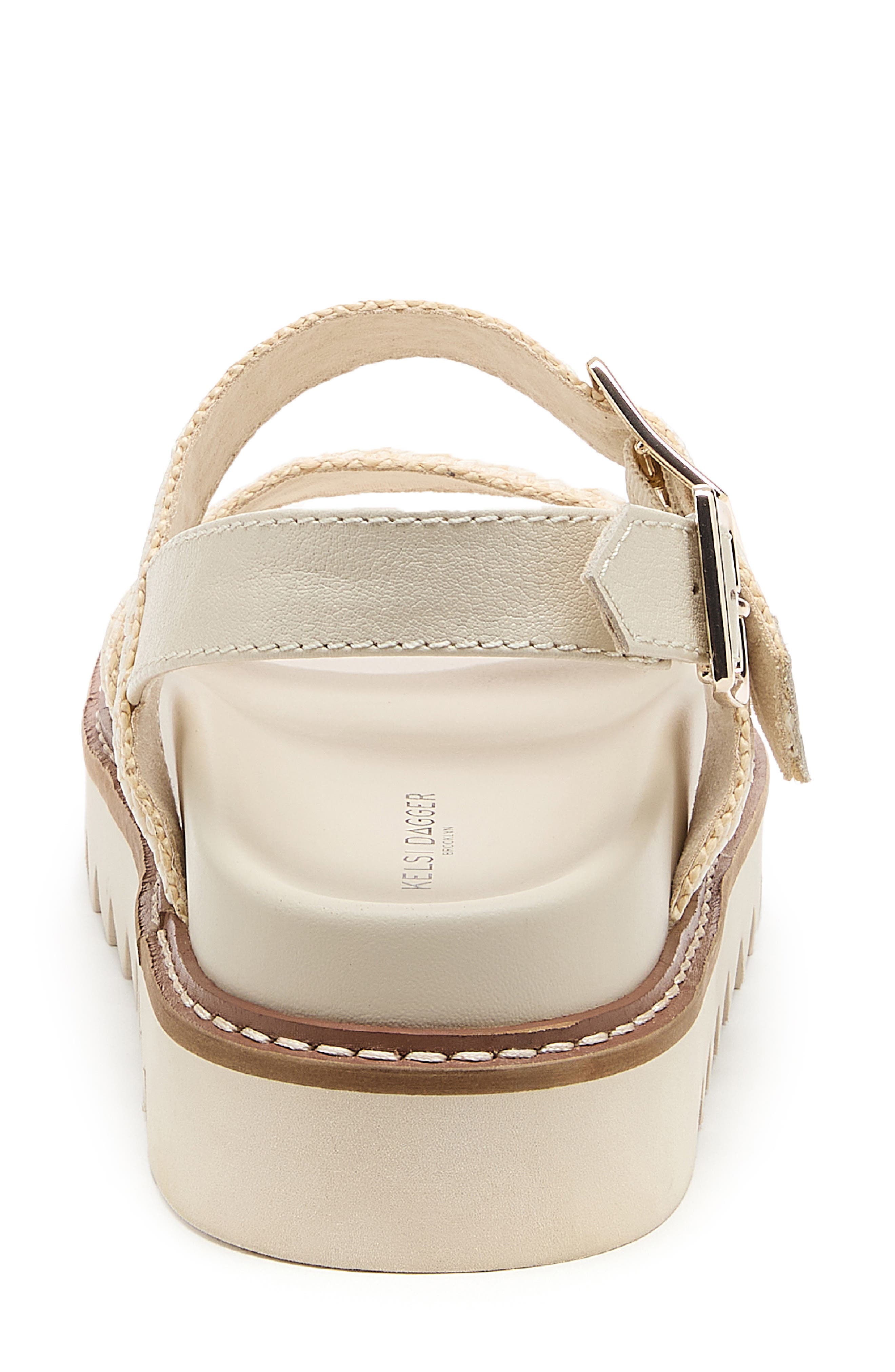 Kel Platform Sandal, Alternate, color, SALT