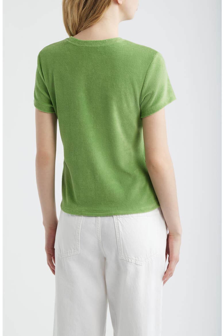 The Terry Baby Tee, Alternate, color, PERIDOT