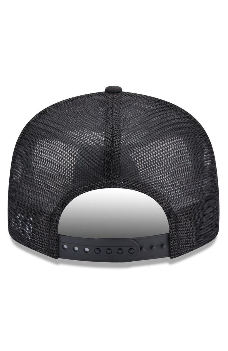 New Era Men's New Era Black Washington Commanders 2022 Inspire Change Trucker 9FIFTY Adjustable Snapback Hat, Alternate, color,