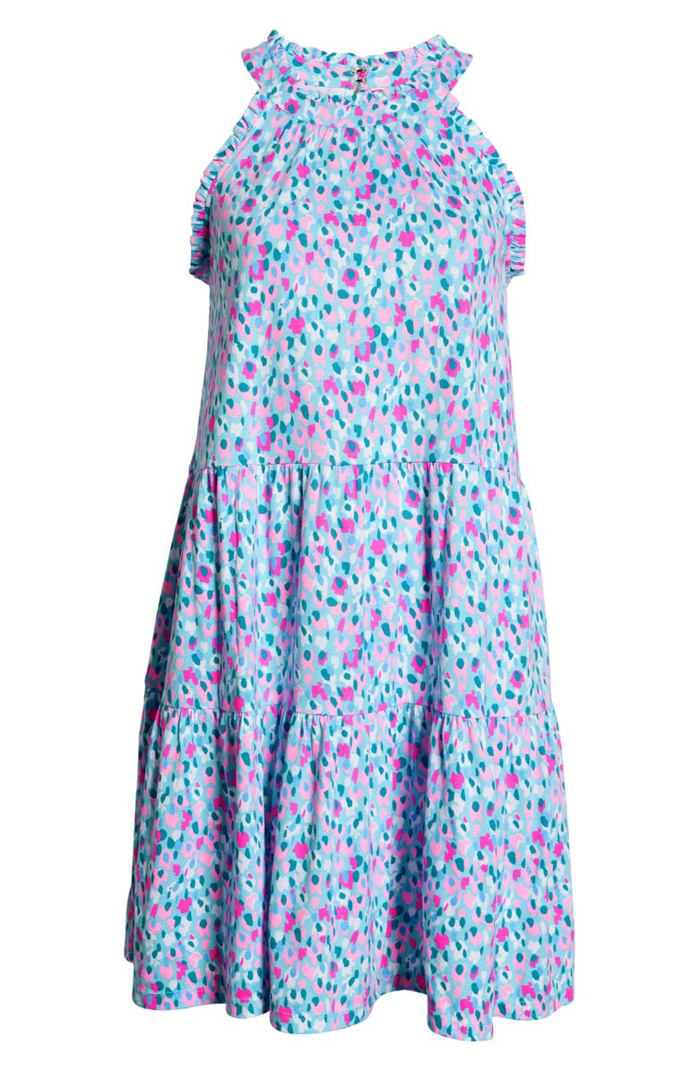 Lilly Pulitzer<sup>®</sup> Jerrica Dot Print Sleeveless Dress, Alternate, color,