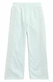 PINK ROSE Kids' Lace Side Wide Leg Pants
