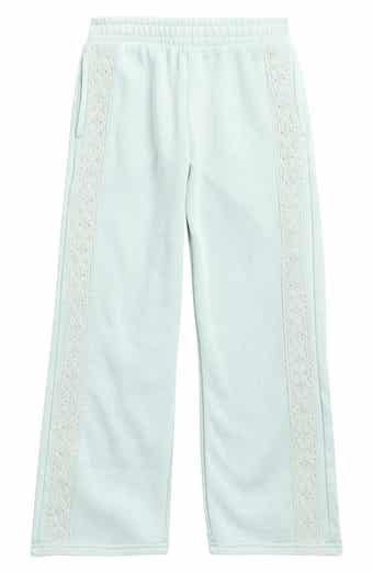 PINK ROSE Kids' Lace Side Wide Leg Pants