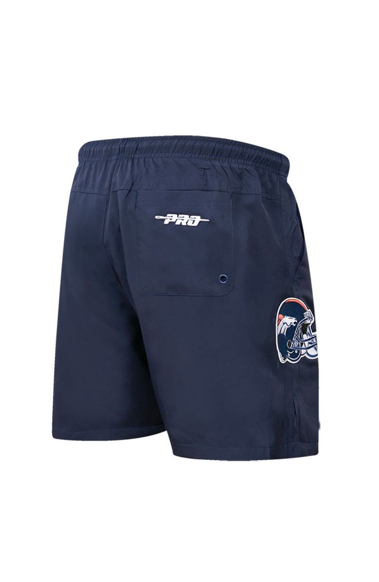 PRO STANDARD Men's Pro Standard Navy Denver Broncos Woven Shorts, Alternate, color, Navy