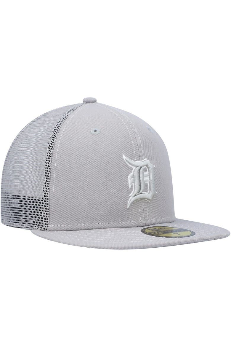 Men's New Era  Gray Detroit Tigers 2023 On-Field Batting Practice 59FIFTY Fitted Hat, Alternate, color, Gray