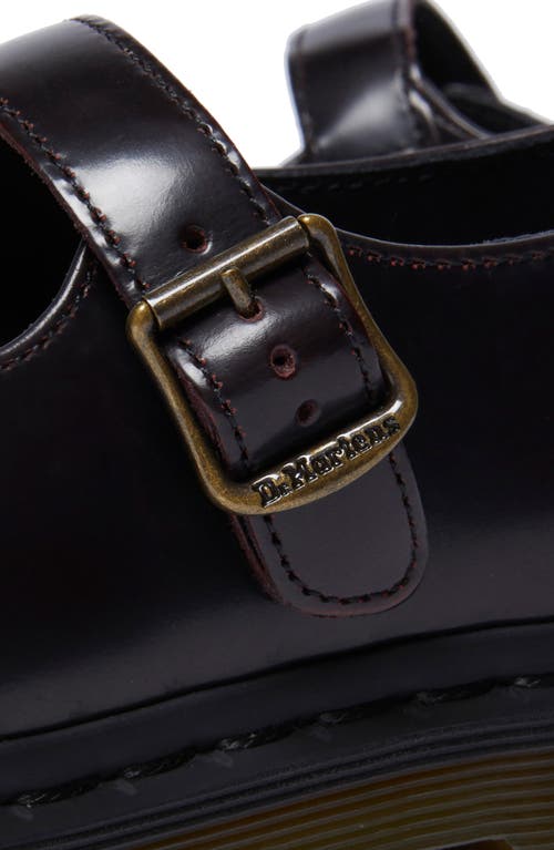 Dr. Martens' Dr. Martens Elphie Mary Jane In Cherry Red