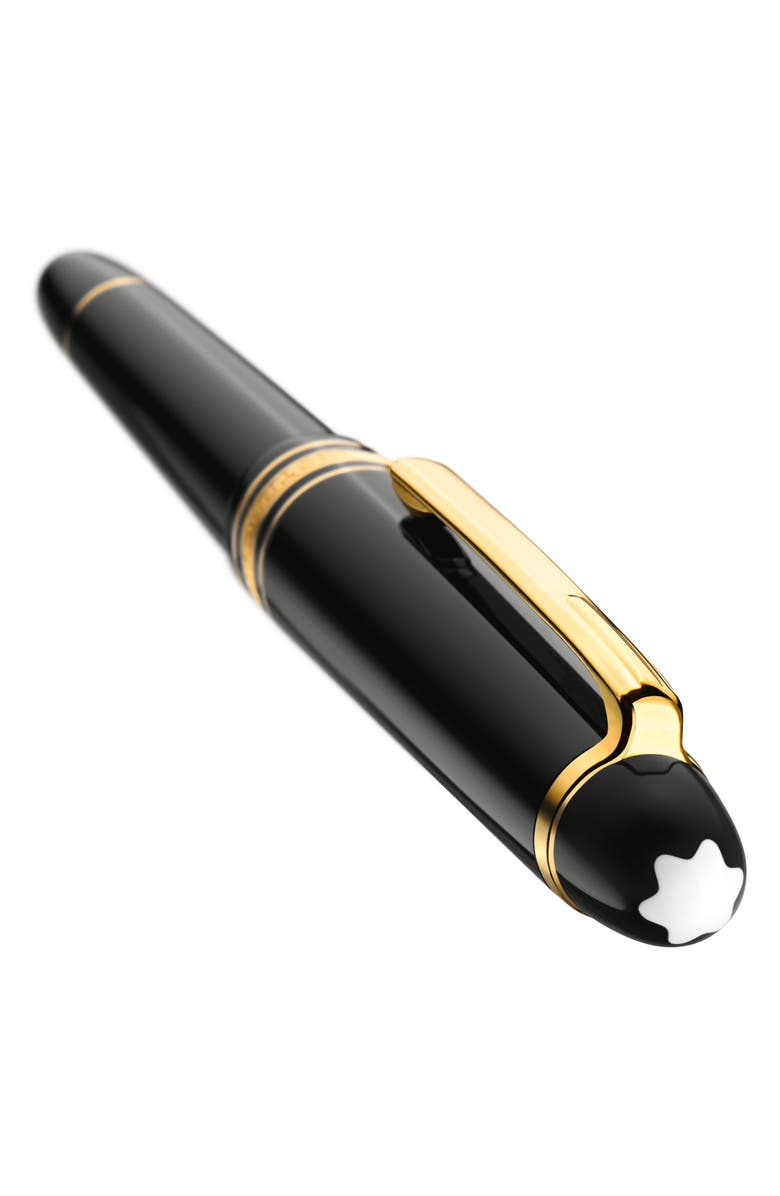 Montblanc Meisterstück Classique Fountain Pen, Alternate, color, Black