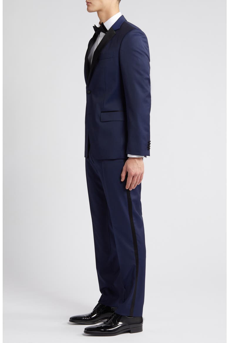 Huge Navy Wool Tuxedo, Alternate, color, DK BU