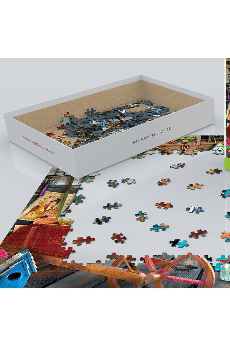 The Potting Shed 1000 Piece Puzzle, Alternate, color, Multicolored