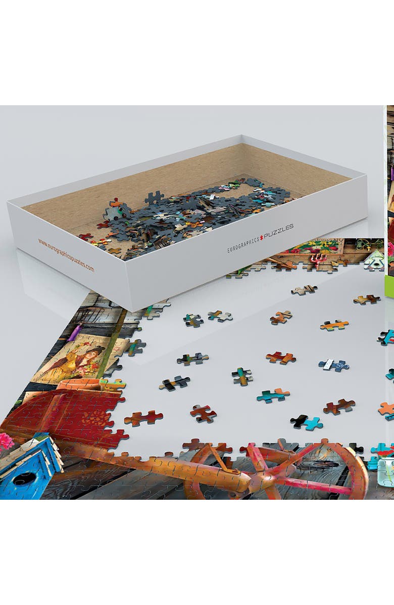 Eurographics The Potting Shed 1000 Piece Puzzle, Alternate, color, Multicolored