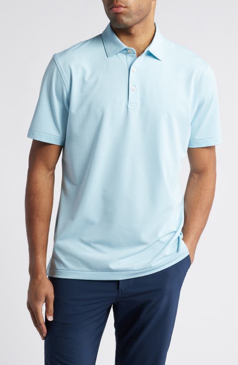 Jubilee Microstripe Performance Jersey Polo