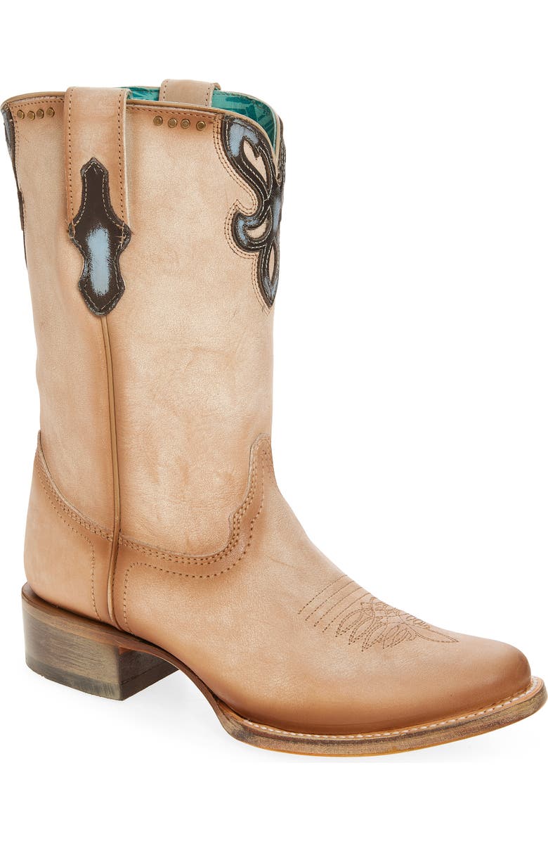 CORRAL Embroidered Overlay Western Boot, Main, color,