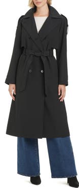 Kate Spade Water Resistant Double Breasted Trench Coat