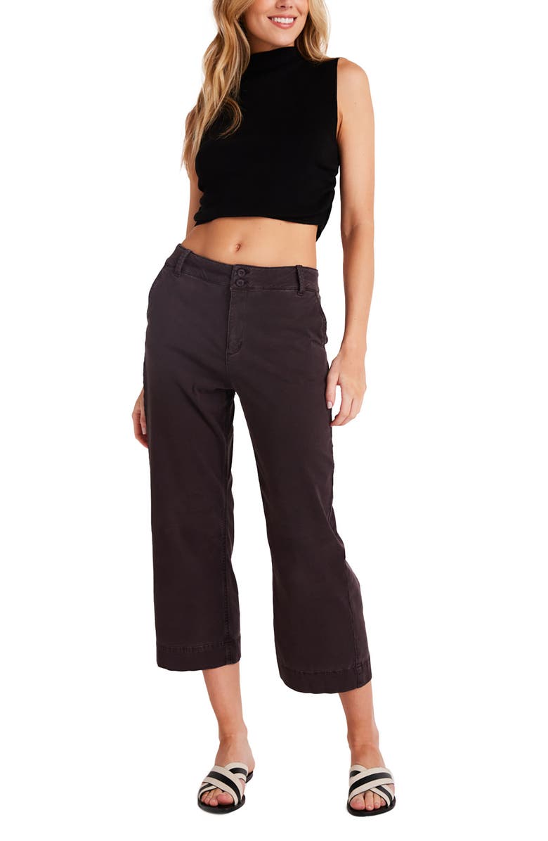 Bella Dahl Sofia Wide Leg Crop Pants, Alternate, color,
