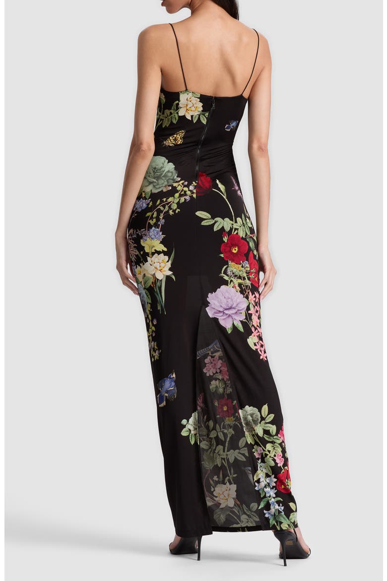 Fifi Floral Column Maxi Dress, Alternate, color, VENUS FLORAL