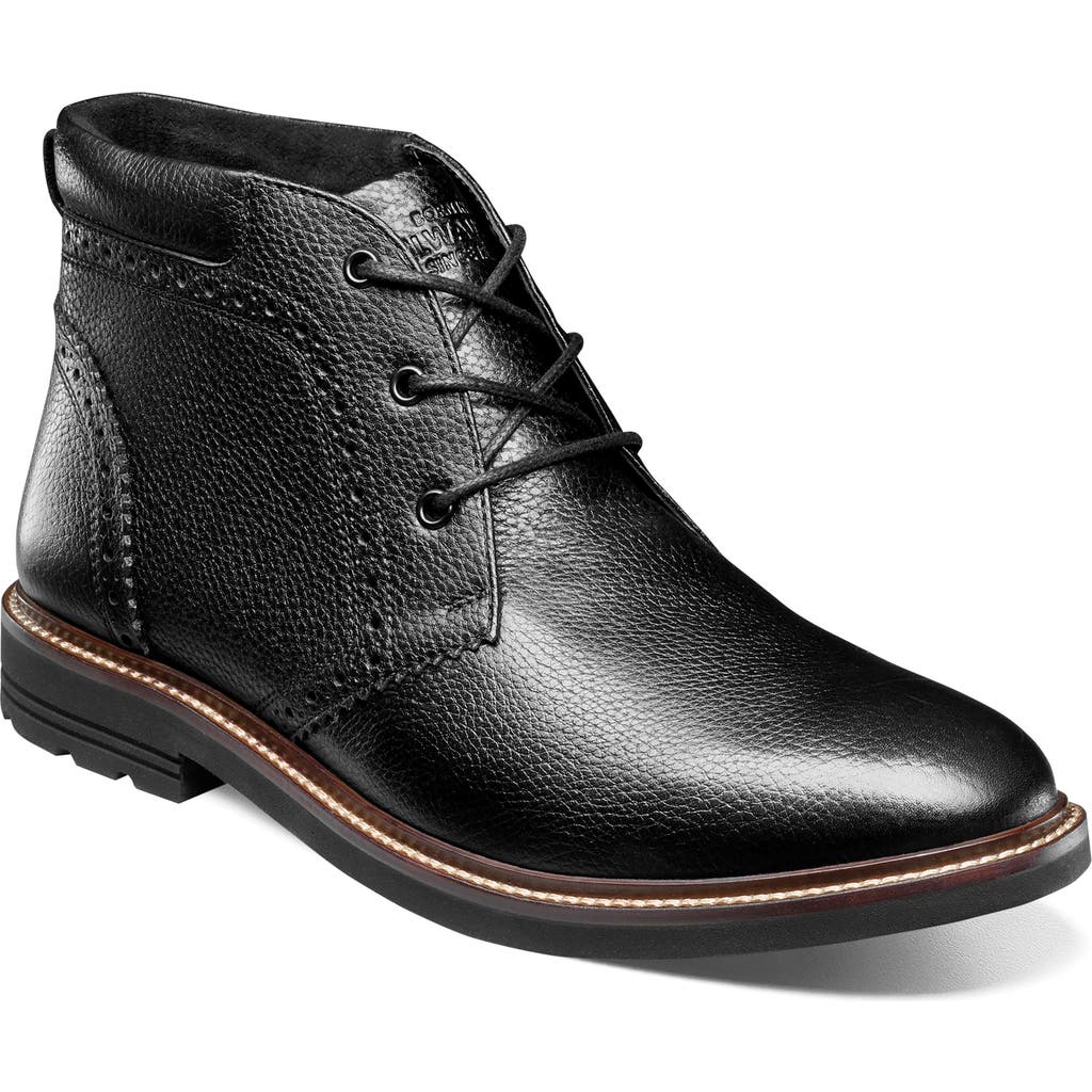 Nunn Bush Ozark Ii Chukka Boot In Black Tumbled