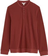 Seasalt Cornwall Brigatine Long Sleeve Thermal Organic Cotton Henley