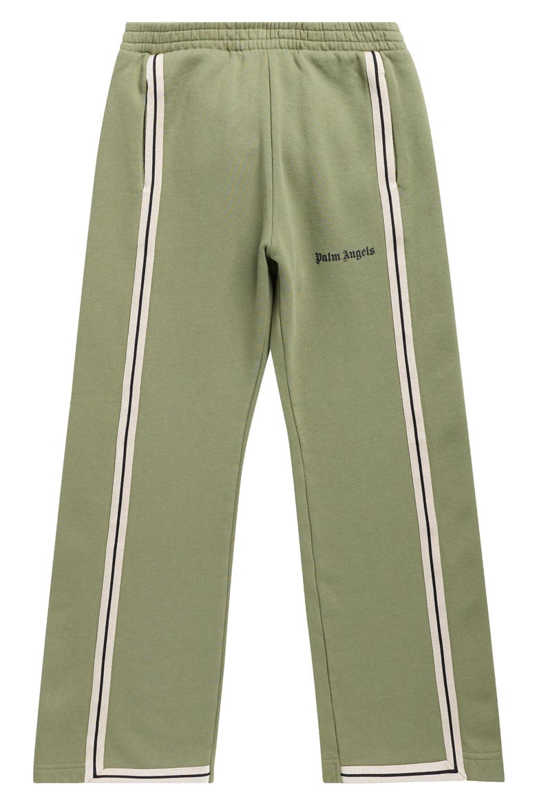 Kids' Minitrack Sweatpants, Main, color, MILITARY GREEN - BLACK