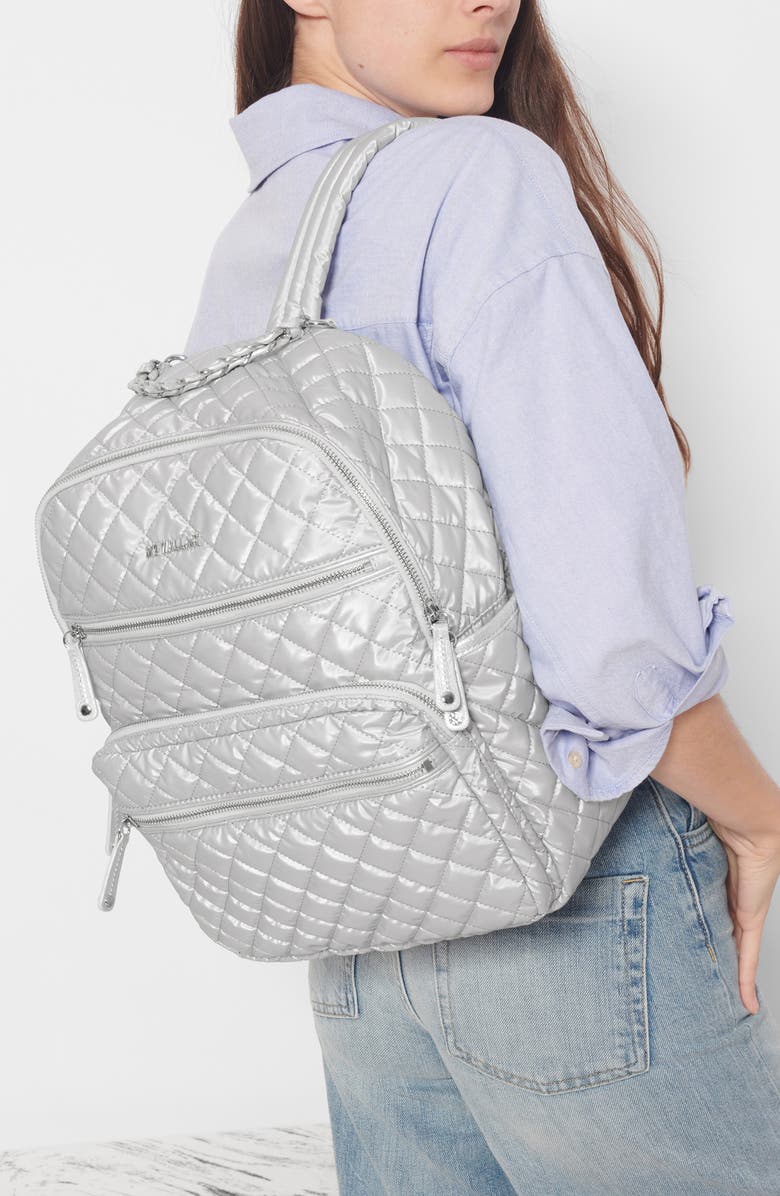MZ Wallace Crosby Quilted Backpack, Alternate, color,