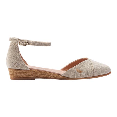 Montroig Premium Fabrics Canvas Espadrille Flats