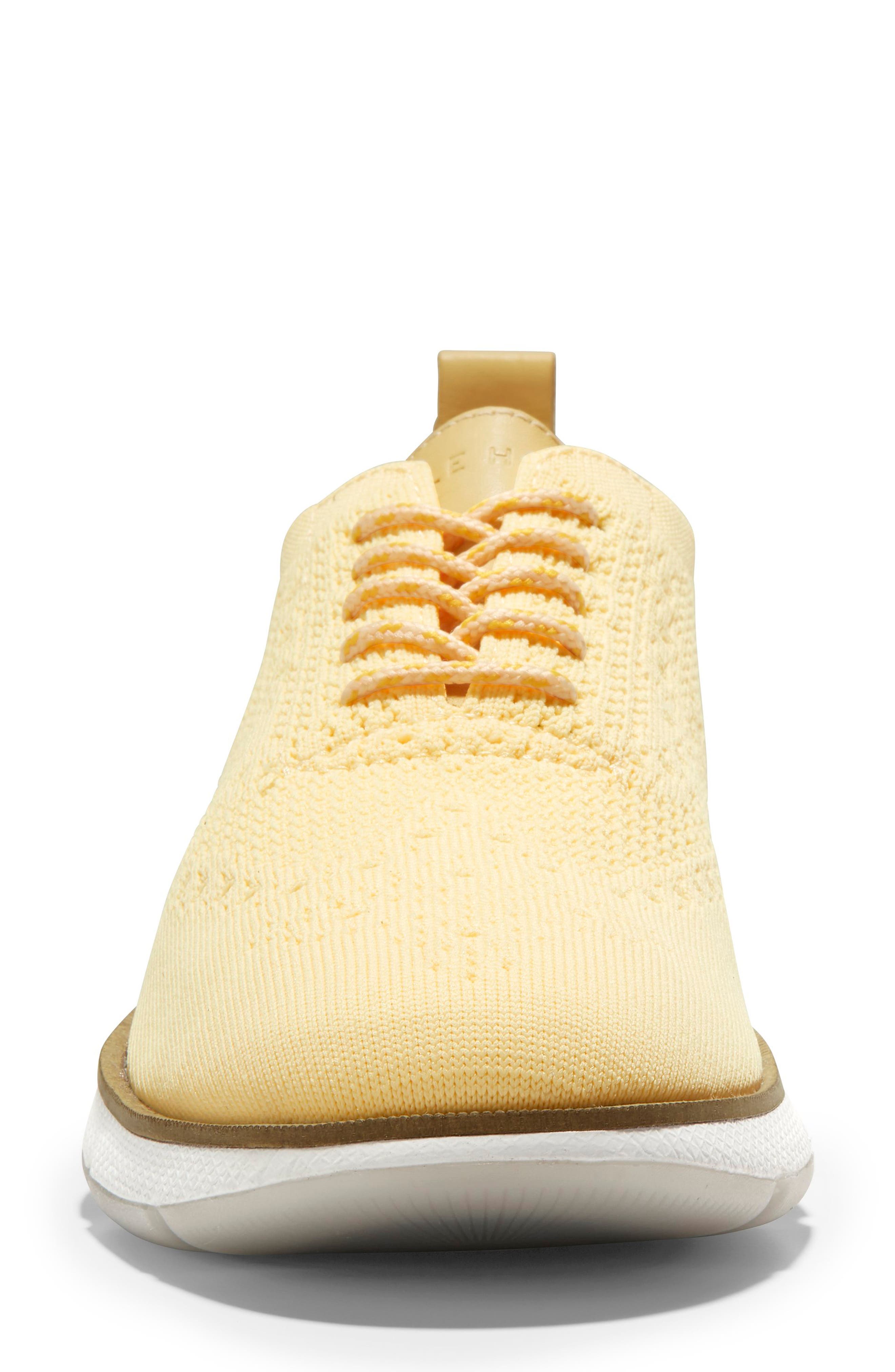 ZeroGrand Stitchlite Oxford, Alternate, color, GOLDEN HAZE KNIT/ ARCTIC ICE