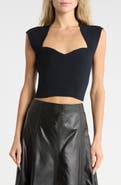 Simkhai Abia Ribbed Crop Top