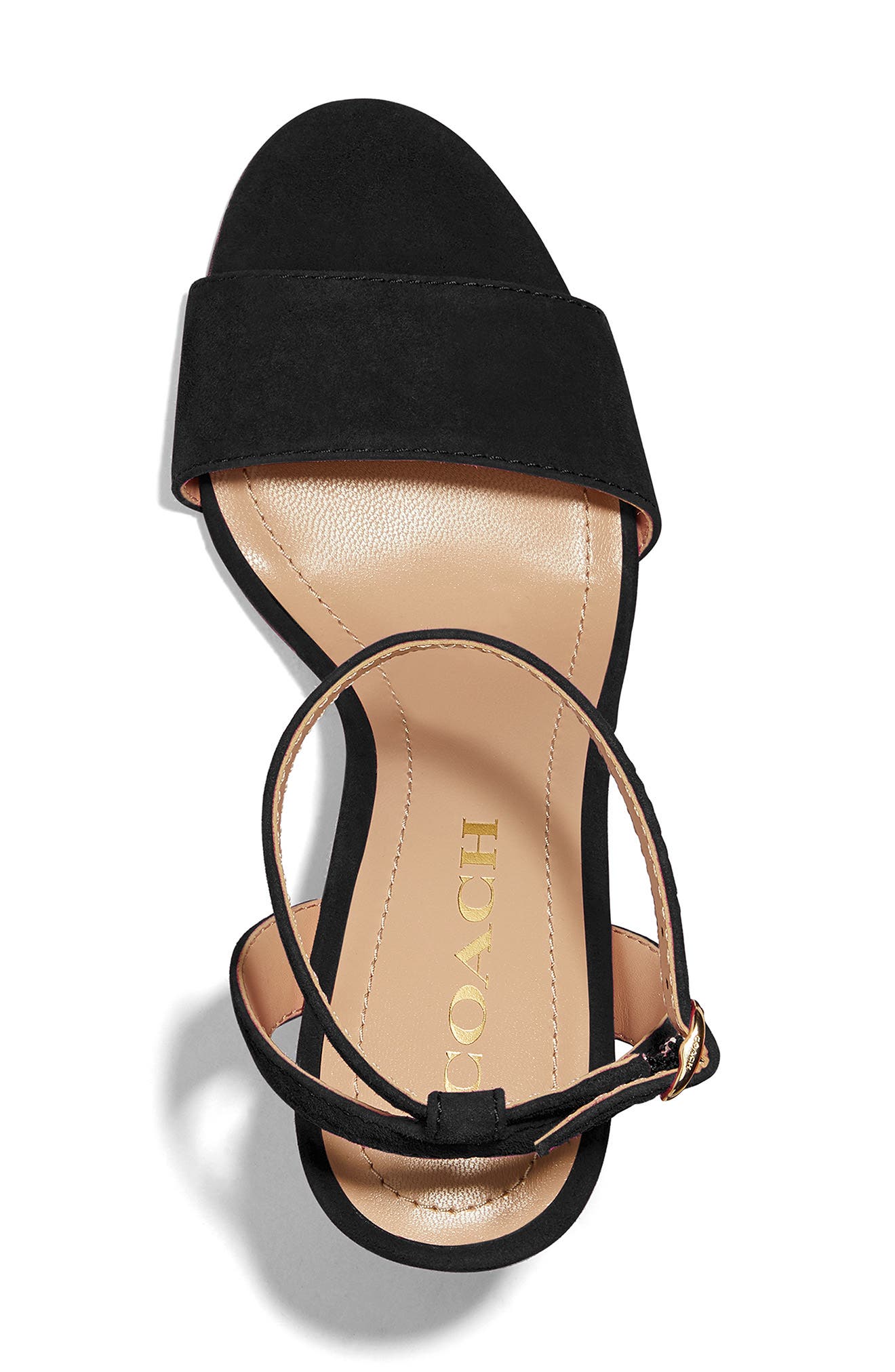 COACH Regina Ankle Strap Sandal, Alternate, color, 