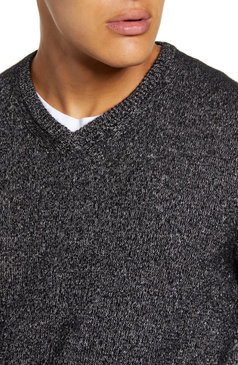 NORDSTROM MEN'S SHOP Cashmere & Silk V-Neck Sweater, Alternate, color,