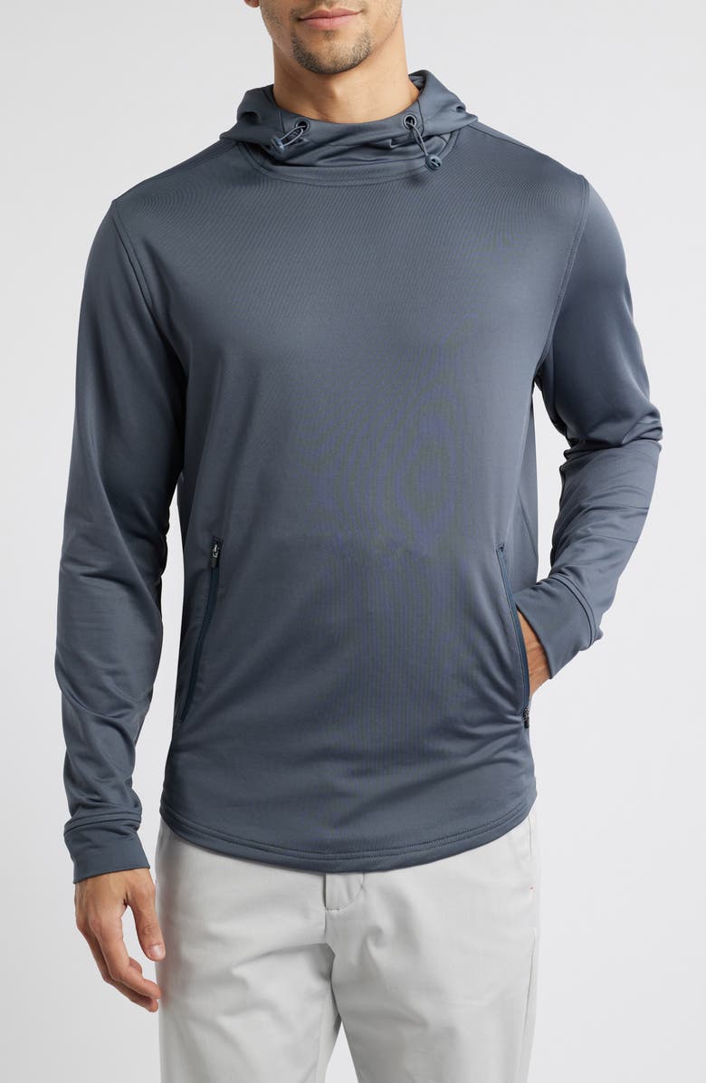 Swannies Ivy Golf Hoodie, Main, color, Graphite