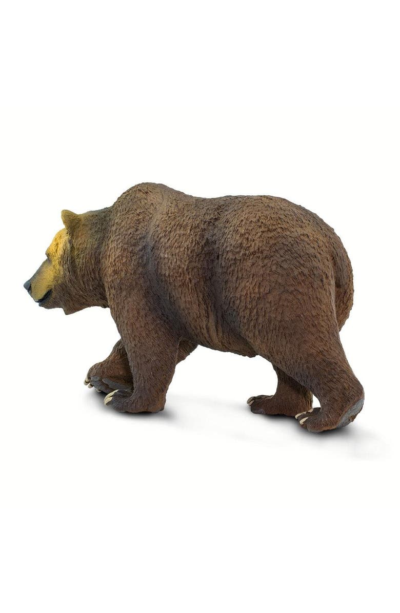 Safari Ltd. Grizzly Bear Toy, Alternate, color, NO COLOR