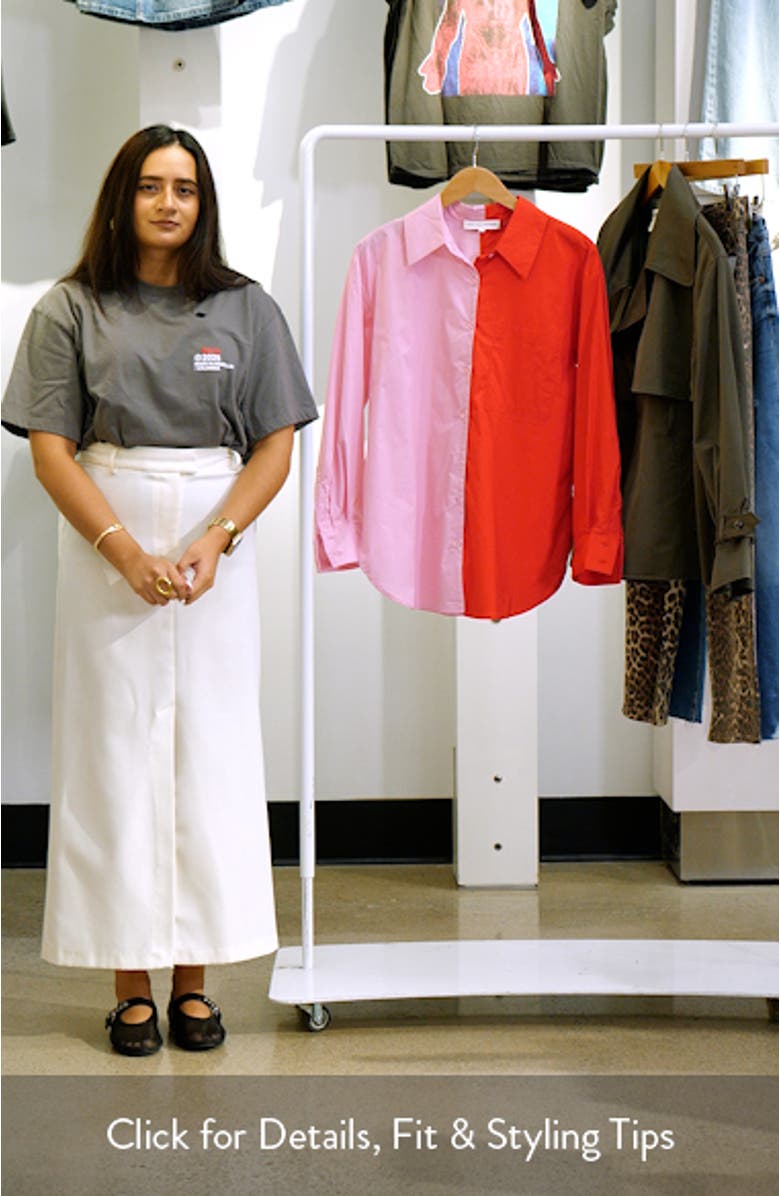 Colorblock Shirt, sales video thumbnail