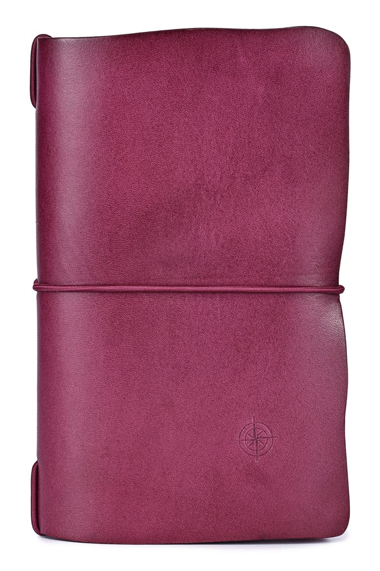 Nomad Leather Organizer, Main, color, LILAC