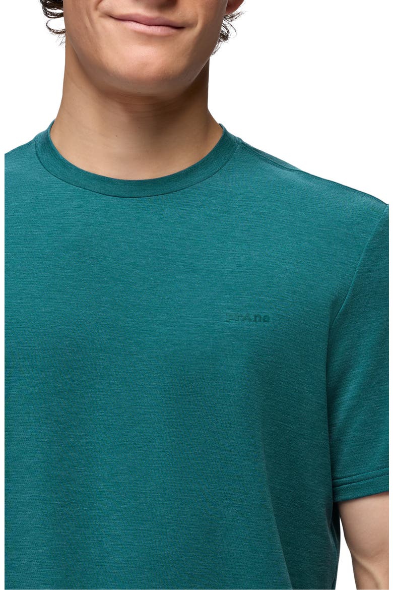 Tolmie Tech Performance T-Shirt, Alternate, color, BLUE CORAL HEATHER