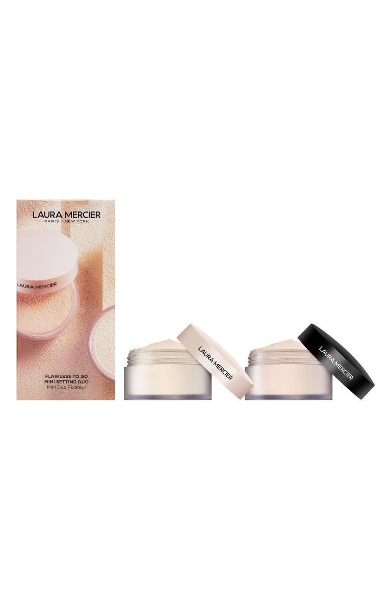 Laura Mercier Flawless To Go Mini Setting Duo (Limited Edition) $55 Value, Main, color,