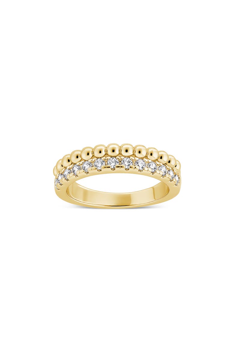 Classic Pavé Band Ring, Main, color, GOLD