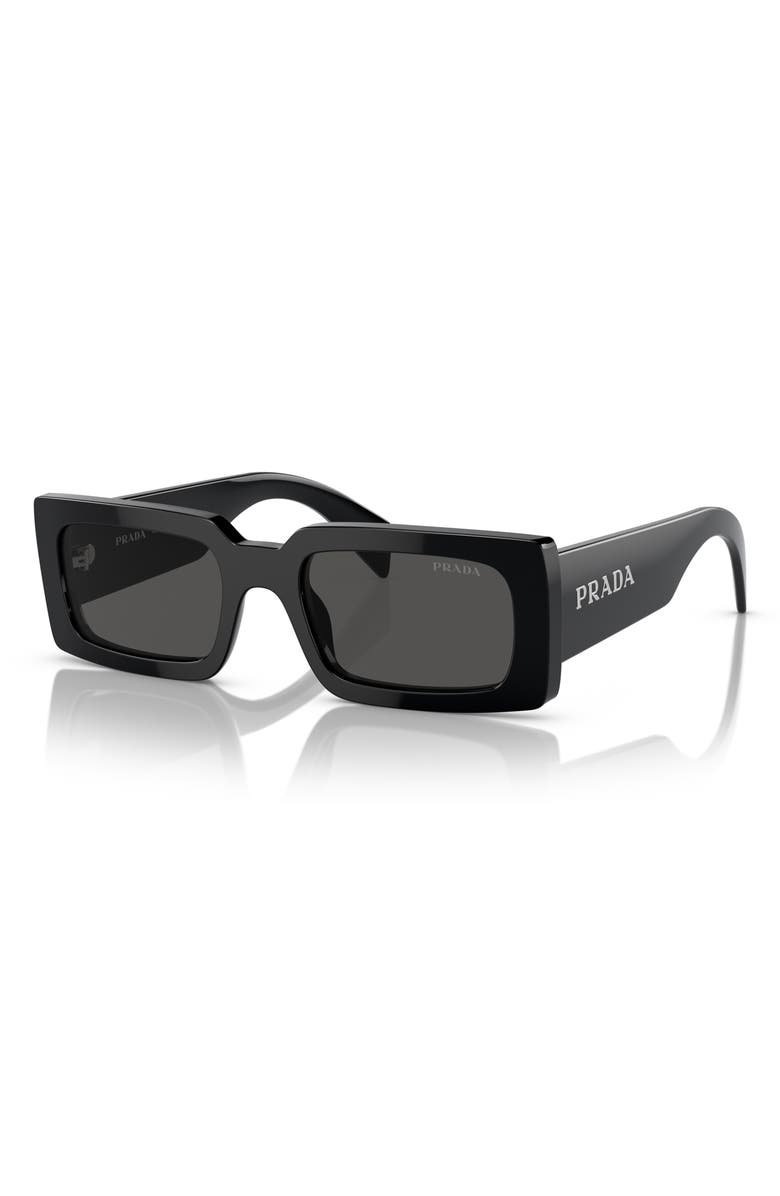 Prada 52mm Pillow Sunglasses, Alternate, color,