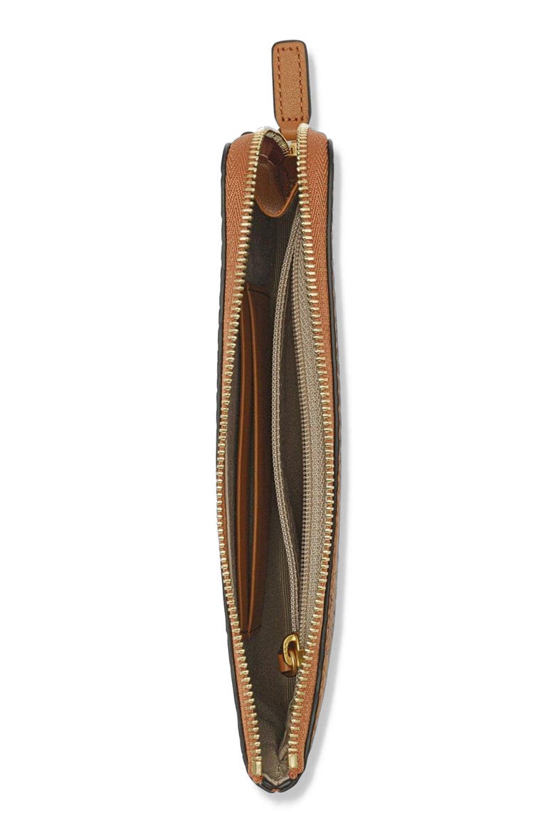 Ottomar Travel Pouch in Visetos, Alternate, color, Cognac
