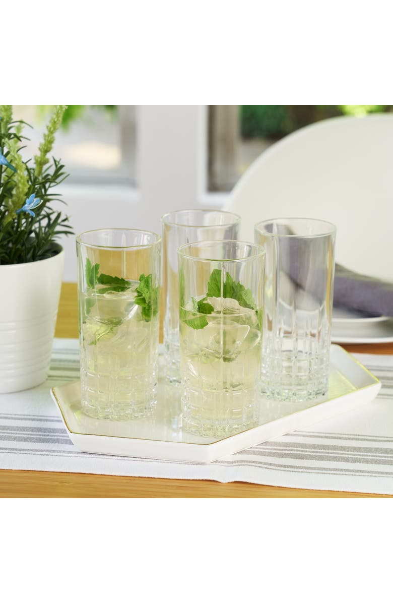 SPIEGELAU Perfect Longdrink Glass Set of 4, Alternate, color, Clear