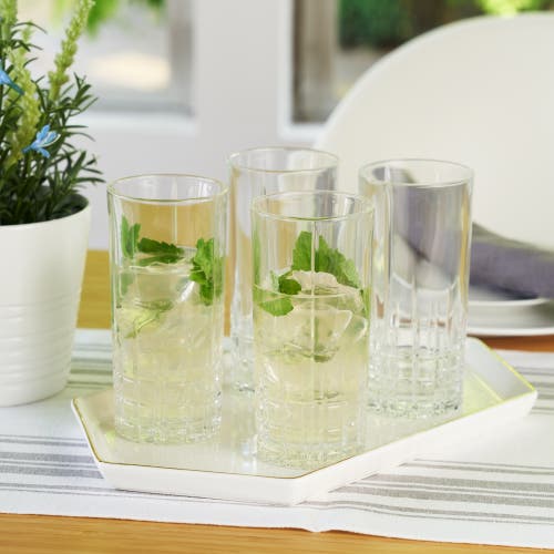 Spiegelau Perfect Longdrink Glasses Set Of 12 In Transparent
