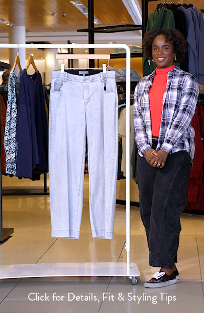 Sam 'Ab'Solution High Waist Wide Leg Jeans, sales video thumbnail