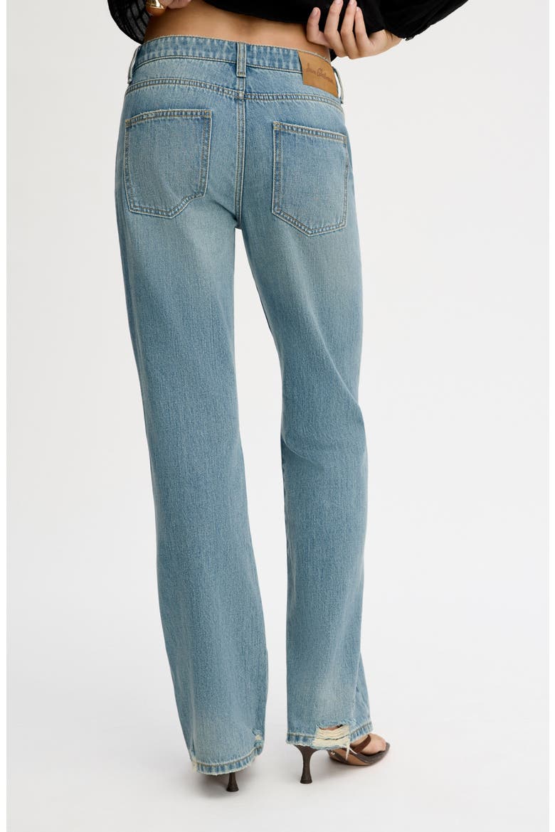 Low Rise Slouchy Girlfriend Jeans, Alternate, color, BROOKLYN WASH