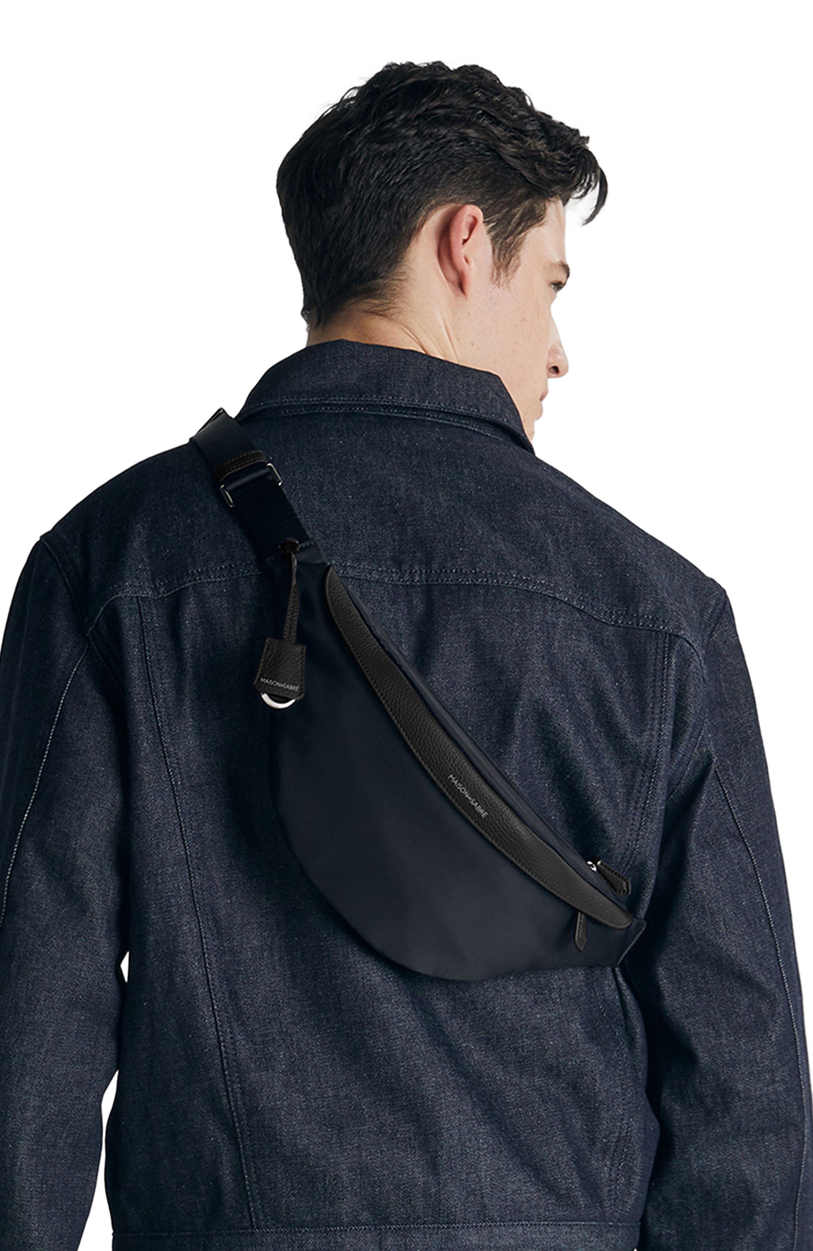 MAISON de SABRÉ Nylon Sling Bag, Alternate, color, 