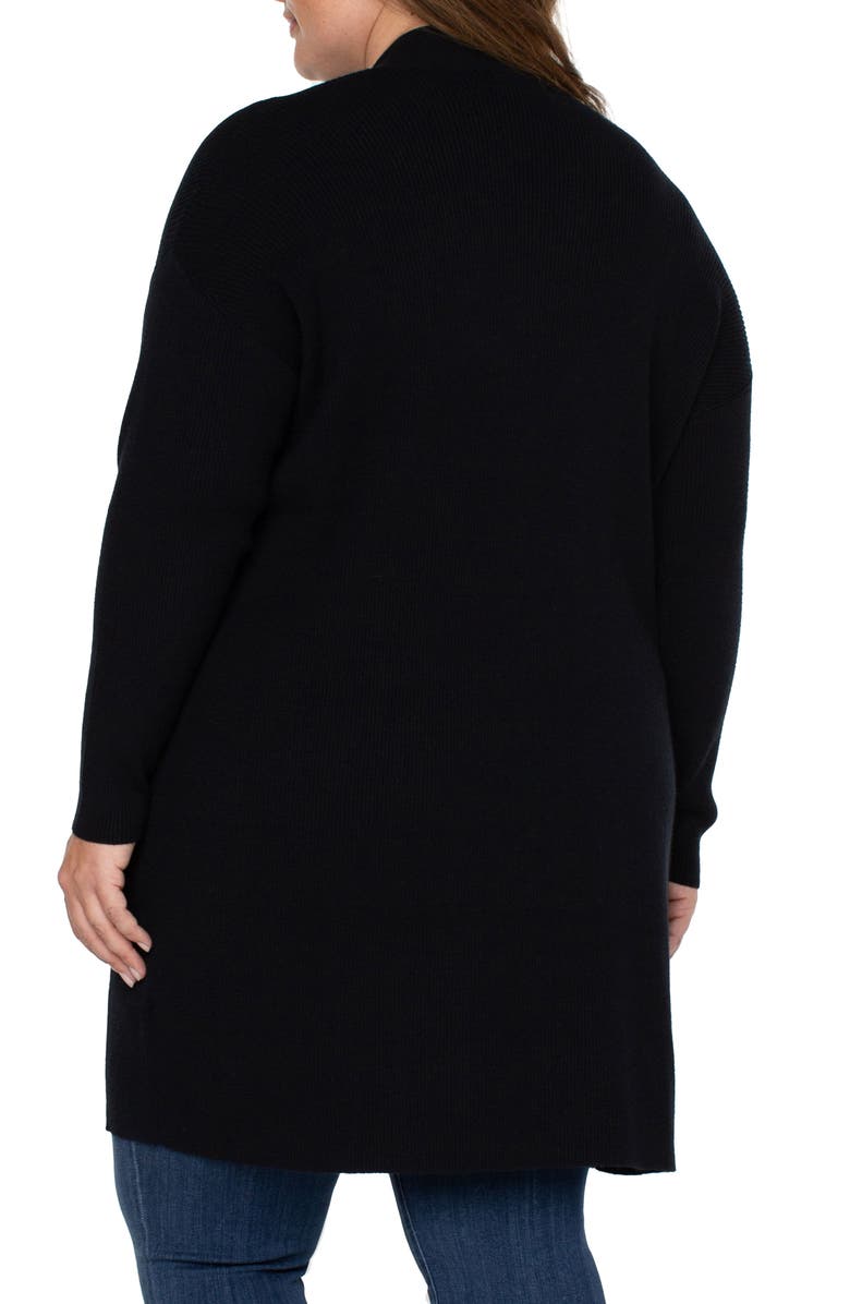 Liverpool Los Angeles Open Front Long Cardigan, Alternate, color, 