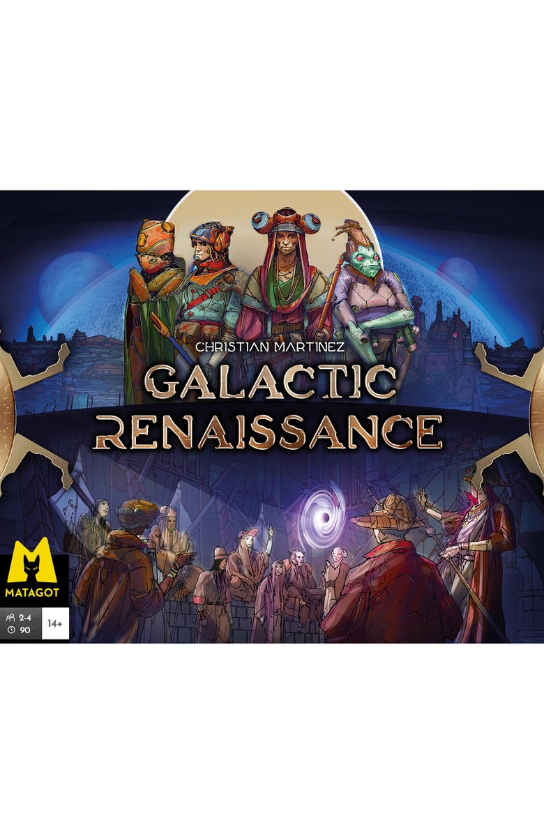 Matagot Galactic Renaissance, Strategy Board Game, Alternate, color, Multicolored