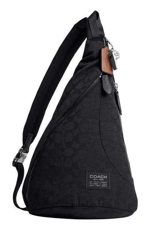 Lachlan Sling in Signature Nylon