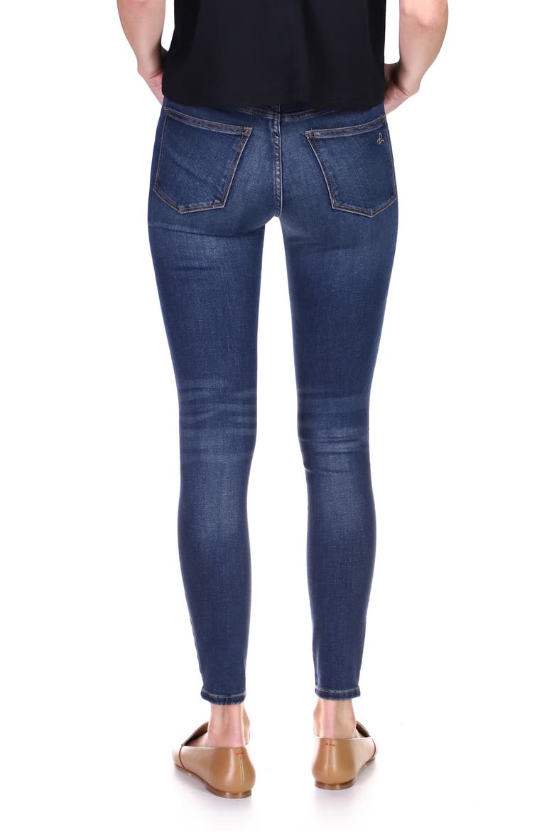 Instasculpt Emma Ankle Skinny Jeans, Alternate, color, BLAIR