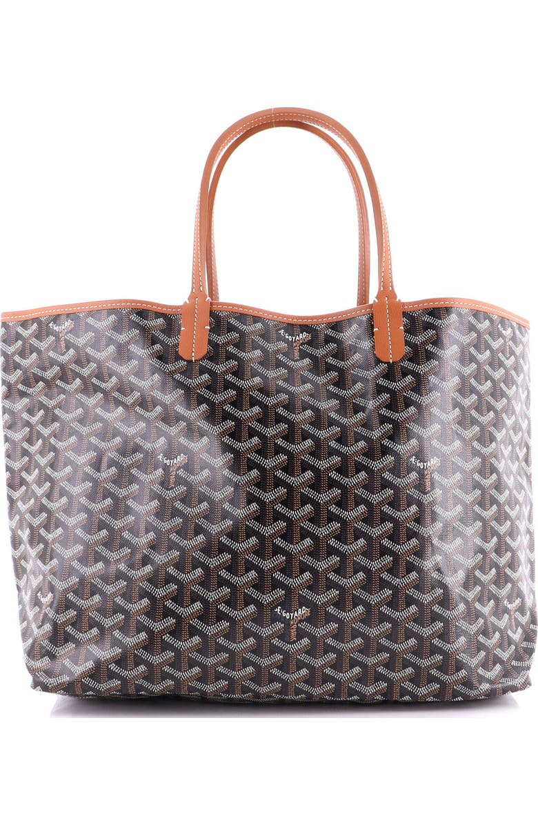 Pre-Owned Goyard Saint Louis Tote Coated Canvas PM, Alternate, color, Brown