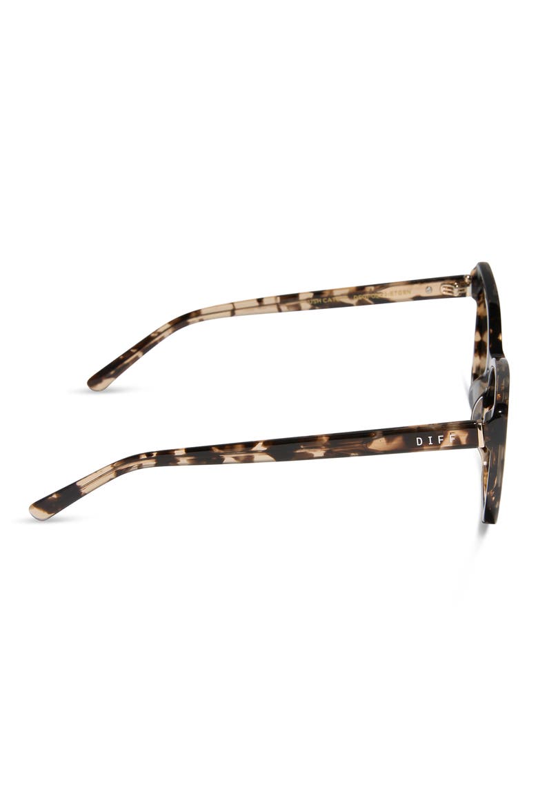 Alina 61mm Cat Eye Sunglasses, Alternate, color, ESPRESSO TORTOISE / GREY