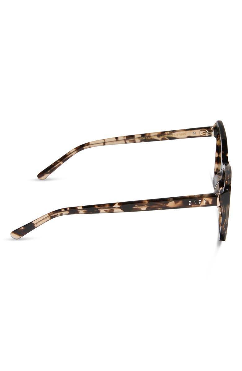 DIFF Alina 61mm Cat Eye Sunglasses, Alternate, color, Espresso Tortoise / Grey